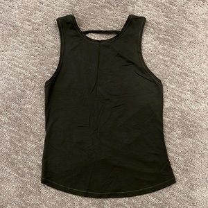 Dark Green Lululemon Tank